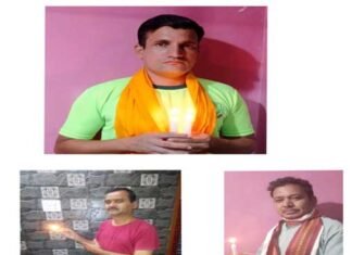 जनरल ओबीसी एम्प्लाइज एसोसिएशन ने दीप जलाकर जताया विरोध General OBC Employees Association