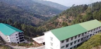 डोभ-श्रीकोट स्थित पौड़ी नर्सिंग कॉलेज में बना 250 बेड का नया कोविड सेंटर Nursing-College-pauri