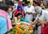कश्मीर में शहीद हुए सूबेदार यमुना प्रसाद की सैन्य सम्मान के साथ अंत्येष्टि, 7 साल के बेटे ने दी मुखाग्नि Subedar Yamuna Prasad, martyred in Kashmir