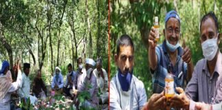 बिजनी गांव में रखी गई स्वदेशी कंपनी “बेड़ू” की नींव, सेनिटाइजर हुआ लांच, स्थानीय लोगों को मिलेगा रोजगार bedu-company-yamkeshwar-uttarakhand