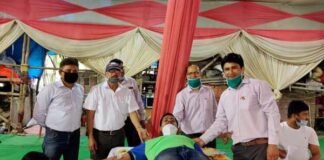 ब्लड बैंक श्रीकोट के लिए रोटरी क्लब द्वारा आयोजित रक्तदान शिविर में किया गया 62 यूनिट रक्तदान blood-donation-camp-srinagar-garhwalblood-donation-camp-srinagar-garhwal