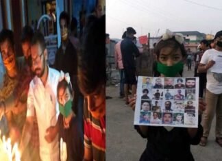 कैंडल मार्च निकालकर शहीद जवानों को दी श्रद्धांजलि, चाइनीज सामान न खरीदने का लिया संकल्प candle-march