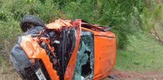 पौड़ी गढ़वाल : खाई में गिरी कार, ग्राम प्रधान सहित तीन की मौत car-accident-in-satpuli-baijro-road