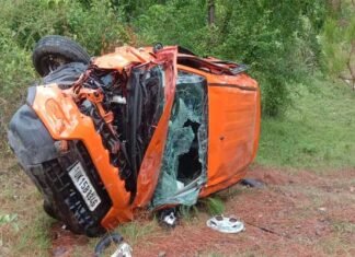 पौड़ी गढ़वाल : खाई में गिरी कार, ग्राम प्रधान सहित तीन की मौत car-accident-in-satpuli-baijro-road