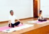 अंतरराष्ट्रीय योग दिवस पर मुख्यमंत्री ने सीएम आवास में योगाभ्यास किया cm-trivendra-yoga
