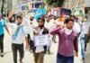 पेट्रोल-डीजल के बढ़ते दामों के विरोध में पौड़ी कांग्रेस कार्यकर्ताओं ने किया प्रदर्शन congress-rally