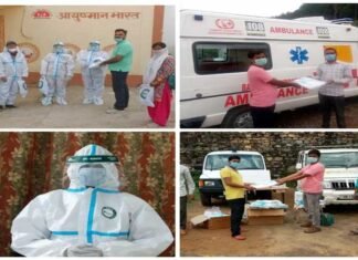 कोविड-19 से लड़ रहे फ्रंटलाइन वारियर्स को हंस फाउंडेशन ने प्रदान किए रक्षा कवच defense cover for frontline warriors