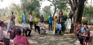 कृषि एवं उद्यान विभाग द्वारा संचालित विभन्न योजनाओं को लेकर किनगोड़ी गाँव में संयुक्त संगोष्ठी का किया आयोजन kaljikhal