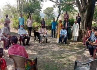 कृषि एवं उद्यान विभाग द्वारा संचालित विभन्न योजनाओं को लेकर किनगोड़ी गाँव में संयुक्त संगोष्ठी का किया आयोजन kaljikhal