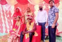 कोरोना संकट काल में गरीब मजदूर की बेटी की शादी कराकर पेश की मिसाल majdur-ki-beti-ki-shadi