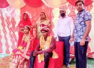 कोरोना संकट काल में गरीब मजदूर की बेटी की शादी कराकर पेश की मिसाल majdur-ki-beti-ki-shadi