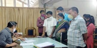 पौड़ी गढ़वाल : क्वारंटाइन केंद्रों के लिए दी गई किट व खटिया के विरोध में उतरे ग्राम प्रधान pradhan-sangathan-pauri