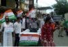 पेट्रोल-डीजल के दामो में बढ़ोतरी को लेकर कांग्रेसियों का विरोध प्रदर्शन पेट्रोल-डीजल के दामो में बढ़ोतरी को लेकर कांग्रेसियों का विरोध प्रदर्शन