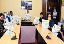 कोरोना योद्धाओं पर बनाये गीत ‘‘तुमको नमन‘‘ का मुख्यमंत्री ने किया विमोचन ruhan bhardwaj song tumko naman