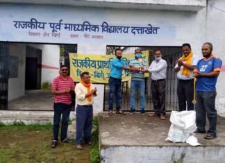 अमर शहीद श्रीदेव सुमन की पुण्यतिथि पर वृक्षारोपण कार्यक्रम Plantation program on suman day