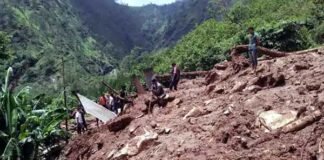 पिथौरागढ़ में बादल फटने से एक मकान ध्वस्त, माँ, बेटे मलबे में दफ़न cloudburst in Pithoragarh