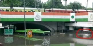 दिल्ली में बारिश का कहर : मिंटो ब्रिज के नीचे टेम्पो समेत डूबे उत्तराखंड के कुंदन सिंह की गई जान Waterlogging in Minto Bridge, Delhi