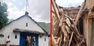 सतपुली : मकान ढहने से 88 वर्षीय बुजुर्ग की मलबे में दबकर मौत man buried in house collapse