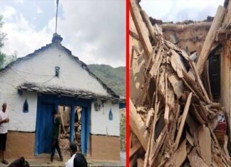 सतपुली : मकान ढहने से 88 वर्षीय बुजुर्ग की मलबे में दबकर मौत man buried in house collapse