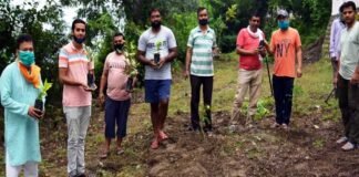 एक वृक्ष OPS के नाम कार्यक्रम के तहत राष्ट्रीय पुरानी पेंशन बहाली संयुक्त मोर्चा ने किया वृहद वृक्षारोपण massive-tree-plantation-under-ops