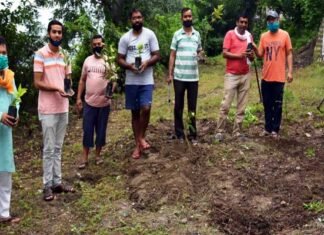 एक वृक्ष OPS के नाम कार्यक्रम के तहत राष्ट्रीय पुरानी पेंशन बहाली संयुक्त मोर्चा ने किया वृहद वृक्षारोपण massive-tree-plantation-under-ops