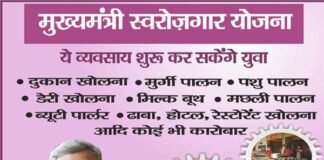 मुख्यमंत्री स्वरोजगार योजना में MSME विभाग में आ चुके हैं 15109 आवेदन, होप पोर्टल पर कुल 17653 युवा हो चुके हैं पंजीकृत। mukhymantree-swarojgar-yojna