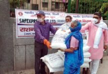 कोरोना संकट काल में लगातार 120 दिनों से जरूरतमंद लोगों की मदद करने की मुहिम में जुटी है महावीर इंटरनेशनल संस्था दिल्ली rashan-kit