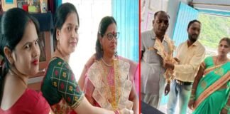कन्या विद्यालय सतपुली में प्रधानाचार्य एवं सफाई कर्मी की सेवानिवृत्ति पर भावभीनी विदाई Farewell on retirement of Principal and cleaning worker in Kanya Vidyalaya, Satpuli