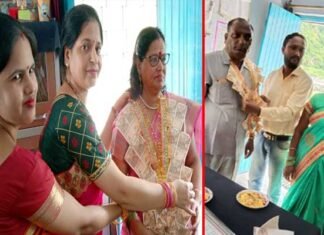 कन्या विद्यालय सतपुली में प्रधानाचार्य एवं सफाई कर्मी की सेवानिवृत्ति पर भावभीनी विदाई Farewell on retirement of Principal and cleaning worker in Kanya Vidyalaya, Satpuli