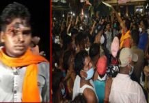 उत्तराखंड: रुद्रपुर में बाइक सवार के माथे पर चाबी घोंपने के मामले में दरोगा सहित तीन पुलिसकर्मी सस्पेंड, आक्रोशित लोगों ने पुलिस पर किया पथराव rudrapur accident