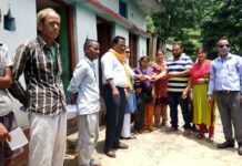 नवाखाल स्कूल की भोजन माता स्व. लीला देवी के परिवार की मदद के लिए आगे आया प्राथमिक शिक्षक संगठन (खिर्सू) uttarakhand-prathamik-shiks