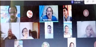कोरोना संकट काल में उत्तराखंड सांस्कृतिक समिति ग्रेटर नोएडा की पहली ऑनलाइन मीटिंग