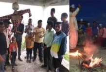 विधानसभा चौबट्टाखाल में बीजेपी में वापसी हुए विधायक चैंपियन का पुतला दहन Aam-Aadmi-Party-uttarakhand