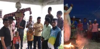विधानसभा चौबट्टाखाल में बीजेपी में वापसी हुए विधायक चैंपियन का पुतला दहन Aam-Aadmi-Party-uttarakhand