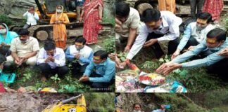 सँघर्ष समिति की मेहनत रंग लाई, हाईकोर्ट के आदेश के बाद चलमोड़ीगाड़ा-कलौटा मोटर मार्ग का निर्माण कार्य शुरू चलमोड़ीगाड़ा-कलौटा मोटर मार्ग