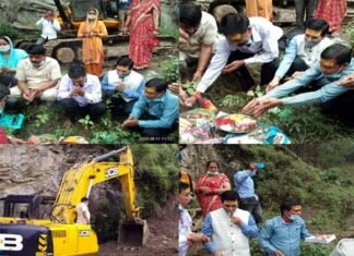 सँघर्ष समिति की मेहनत रंग लाई, हाईकोर्ट के आदेश के बाद चलमोड़ीगाड़ा-कलौटा मोटर मार्ग का निर्माण कार्य शुरू चलमोड़ीगाड़ा-कलौटा मोटर मार्ग