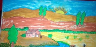 गंदगी मुक्त भारत अभियान के तहत चित्रकला व निबंध प्रतियोगिता का आयोजन Painting and essay competition