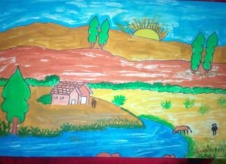गंदगी मुक्त भारत अभियान के तहत चित्रकला व निबंध प्रतियोगिता का आयोजन Painting and essay competition