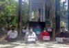 भारत छोड़ो आंदोलन की 78वीं वर्षगाँठ पर युवा कांग्रेस ने किया सत्याग्रह Satyagraha on 78th anniversary