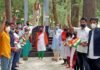 युवा कांग्रेस ने स्वच्छता कार्यक्रम के साथ मनाया स्वतंत्रता दिवस Youth Congress celebrates Independence Day