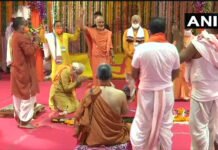 प्रधानमंत्री नरेंद्र मोदी ने अयोध्या में राम मंदिर का भूमि पूजन एवं शिलान्यास किया ayoddhya-ram-temple-foundation stone