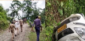 धुमाकोट : गहरी खाई में गिरी कार, मौके पर पहुंची पुलिस टीम ने घायलों को रेस्क्यू कर पहुँचाया अस्पताल car-fell-into-gorge near dhumakot