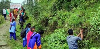 राष्ट्रीय सेवा योजना के स्वयंसेवियो ने चलाया स्वच्छता अभियान cleanliness campaign