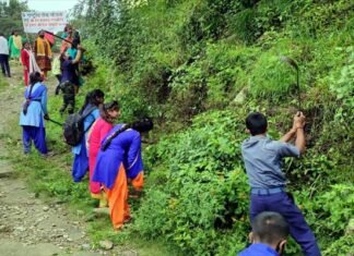 राष्ट्रीय सेवा योजना के स्वयंसेवियो ने चलाया स्वच्छता अभियान cleanliness campaign