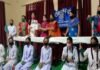 एनएसएस स्वयंसेवी छात्राओं ने कॉलेज में बनाया मास्क बैंक girls-made-mask-bank-in-college