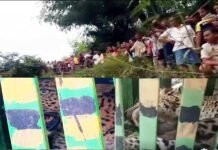 श्रीनगर गढ़वाल : मलेथा क्षेत्र में आतंक बना आदमखोर तेंदुआ पकड़ा गया ! leopard-cought in maletha village