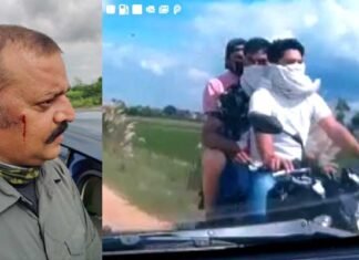 ग्रेटर नोएडा : बदमाशों ने वाइल्ड लाइफ फोटोग्राफर से 5 लाख का कैमरा व लेंस लूटा, विरोध करने पर तमंचे की बट से किया हमला, कार में लगे कैमरे में कैद हुए बदमाश miscreants-looted-wildlife-photographers