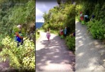 ग्रामीणों ने स्वैच्छिक श्रमदान कर सड़क किनारे की कटीली झाड़ियों को साफ कर लोनिवि को दिखाया आईना road-cleaning