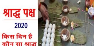 श्राद्ध पक्ष : आज से शुरू हो गया पूर्णिमा का श्राद्ध, अंतिम श्राद्ध सर्वपितृ अमावस्या 17 सितंबर को shradh-paksh