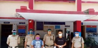 श्रीनगर गढ़वाल : स्मैक के साथ दो युवक गिरफ्तार youth arrested with a smack in Srinagar Garhwal